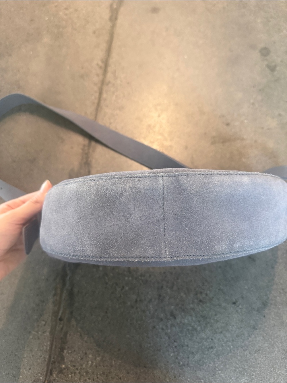 Madewell essential sling crossbody bag sunfaded indigo - Picture 5 of 5